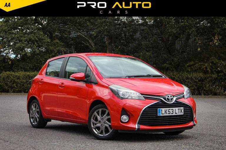 2014 Toyota Yaris 1.33 Dual VVT-i Excel Euro 5 5dr Euro 5 HATCHBACK Petrol Manual