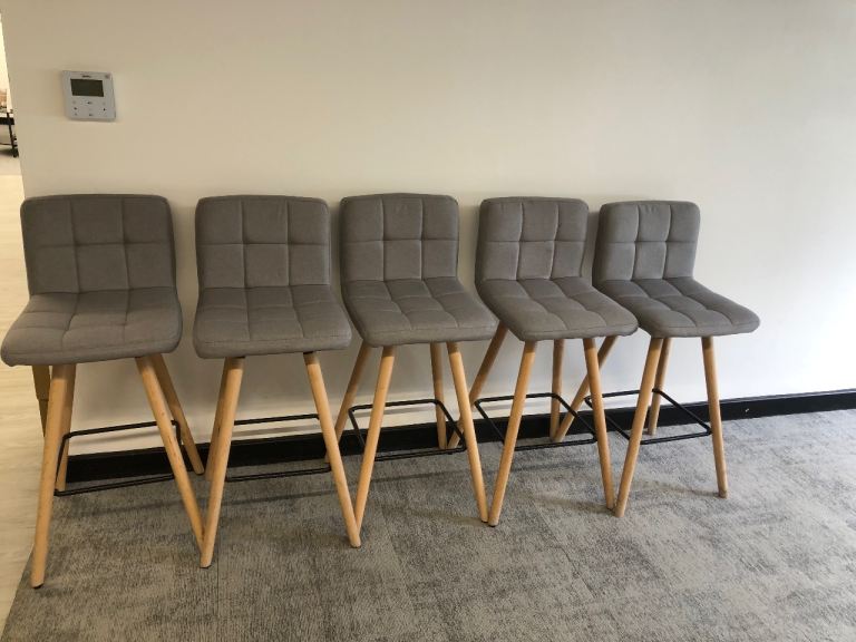 12 padded bar chairs