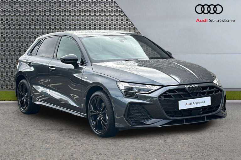 2025 Audi A3 40 TFSI e Black Edition 5dr S Tronic [Tech Pack] Hatchback Plug-In Hy Automatic