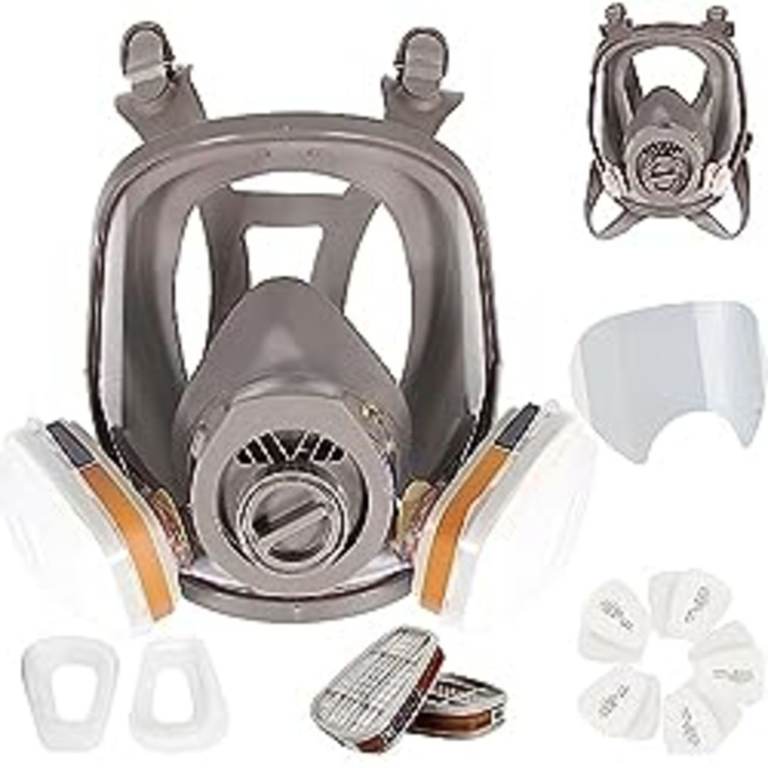 Trudsafe 25 in 1 Full Face Respirator Mask for Paint Sparying