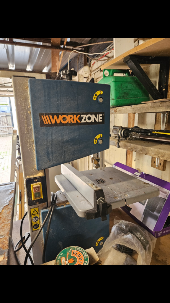 Job lot Woodworking tools Band saw router table saw Workshop tools | in ...