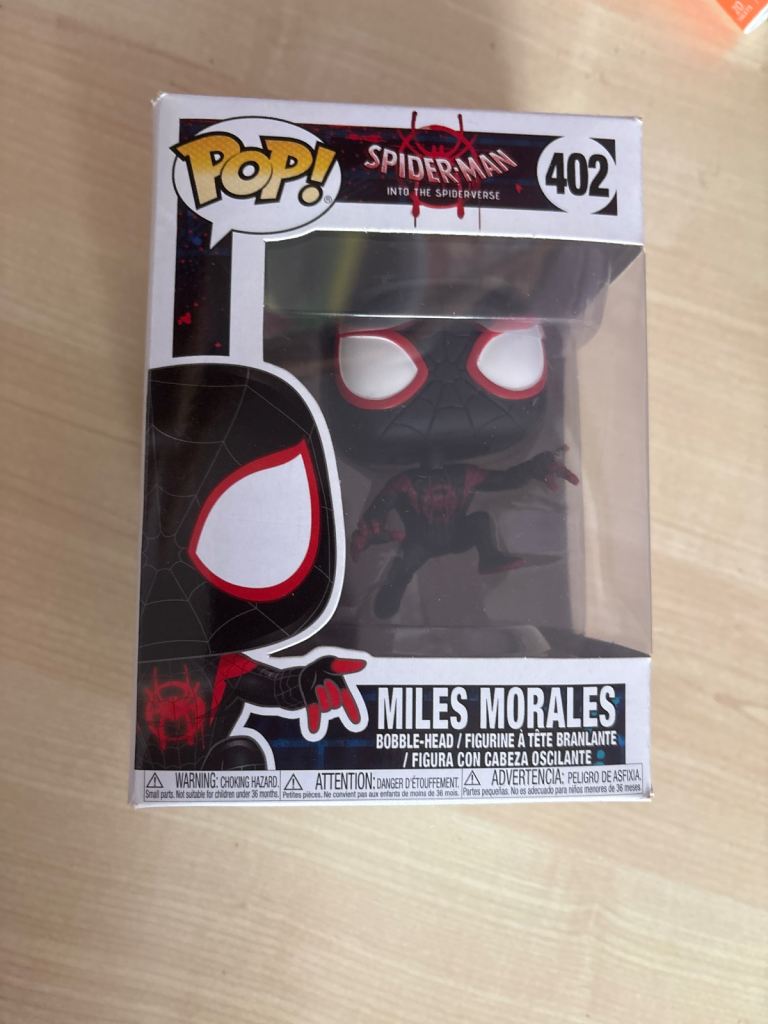 Funko Pop: Miles Morales Spider-Man Into The Spider-Verse #402