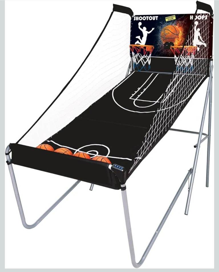 5ft SHOOTOUT HOOPS Foldable Basketball Game 