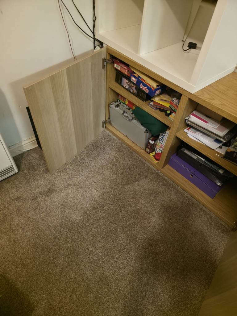 Shelf unit with doors Besta