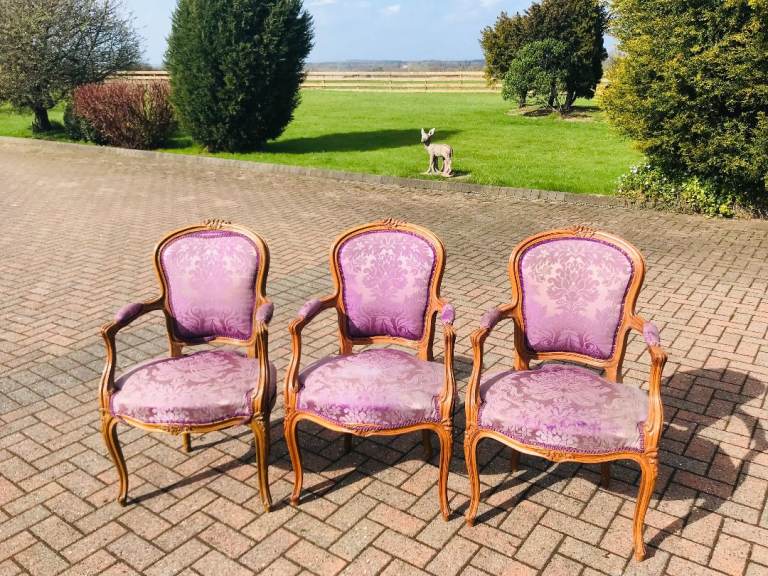 LOUIS ROCOCO FRENCH STYLE DECORATIVE CHAIR