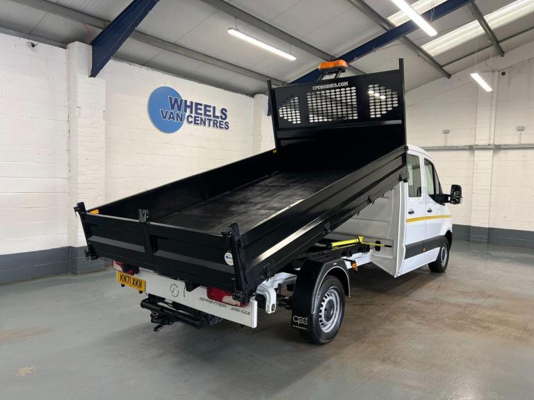 2021 Mercedes-Benz Sprinter 3.5t Progressive Crew Cab Tipper CHASSIS CAB DIESEL Manual