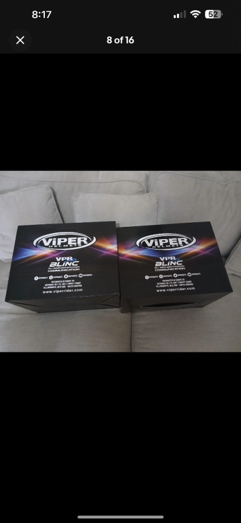 2 available New in box white Viper Blinc helmet Medium size 