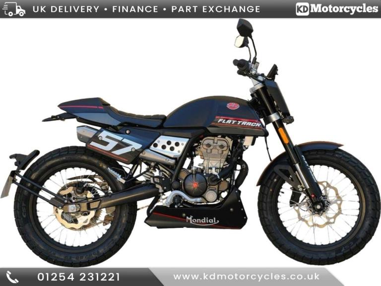 FB MONDIAL FLAT TRACK 125cc learner legal sports commuter best motorcycle