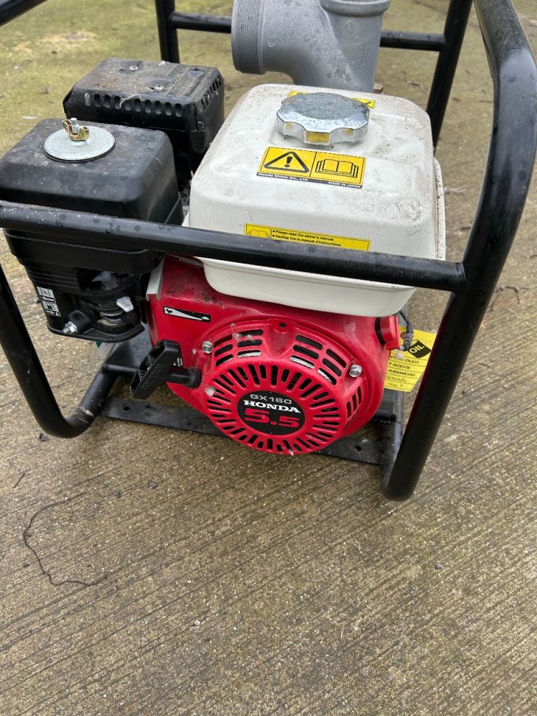 Honda engine 3 inch semi trash water pump 