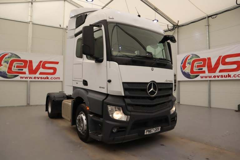 2017 (67 PLATE) Mercedes Benz ACTROS 1846 4x2 Euro 6 Tractor Units