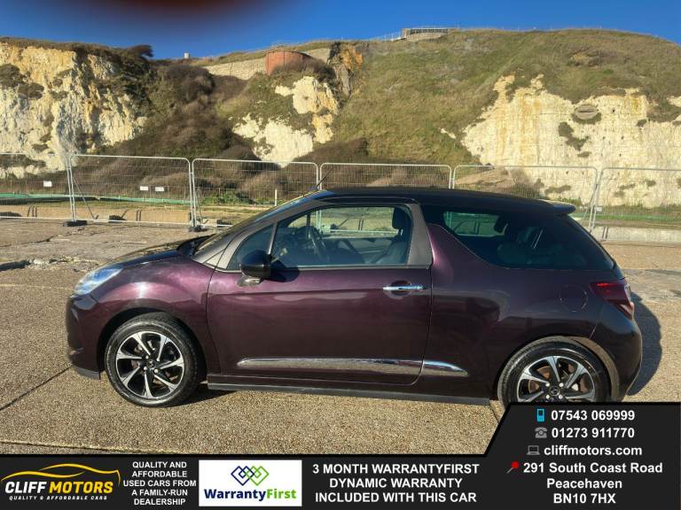 2016 DS DS3 Elegance - New Years MOT - £20 Road Tax - ULEZ Compliant - Convertible