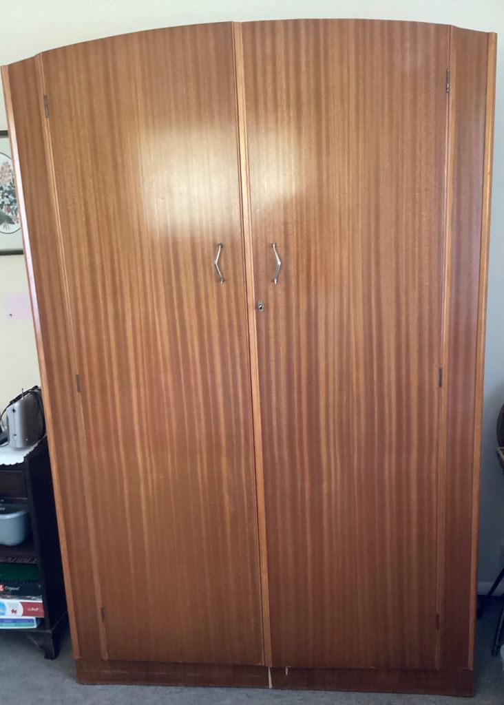 Vintage Wooden Wardrobe – Good Condition