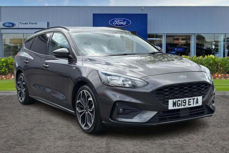 2019 Ford Focus 1.0 EcoBoost 125 ST-Line X 5dr with Front & Rear Sensors, Heated Seats, Sat Estat...