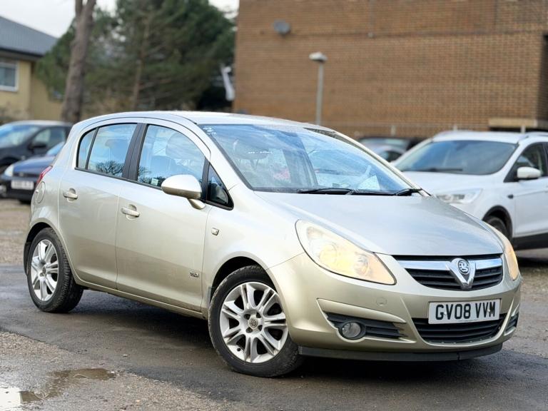 2008 Vauxhall Corsa 1.2i 16V Design 5dr HATCHBACK Petrol Manual