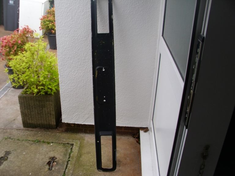 ford capri  mk1  3000e pre face lift alloy rear back panel trim 