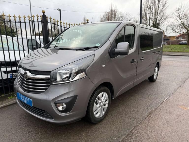 2019 Vauxhall Vivaro 2900 1.6CDTI BiTurbo 125 ecoTEC Sportive H1 D/Cab PANEL VAN DIESEL Manual