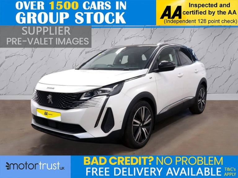 2021 Peugeot 3008 1.6 13.2kWh GT SUV 5dr Petrol Plug-in Hybrid e-EAT 4WD Euro 6 (s/s) (300 ps HAT...