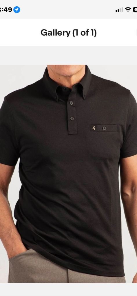 Men’s clothing bundle size medium and 34 w plo shirt jumpers trousers 