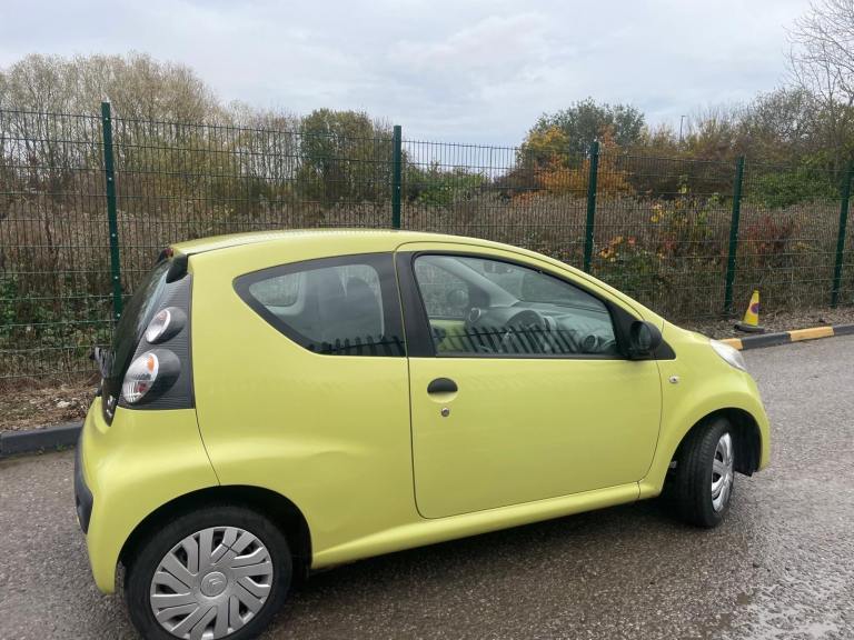 CITROEN C1 1.0 VIBE 56 REG YELLOW 3 DOOR GENUINE 65296 MOT JULY 9TH 2026 TAX £20 LOW INSURANCE