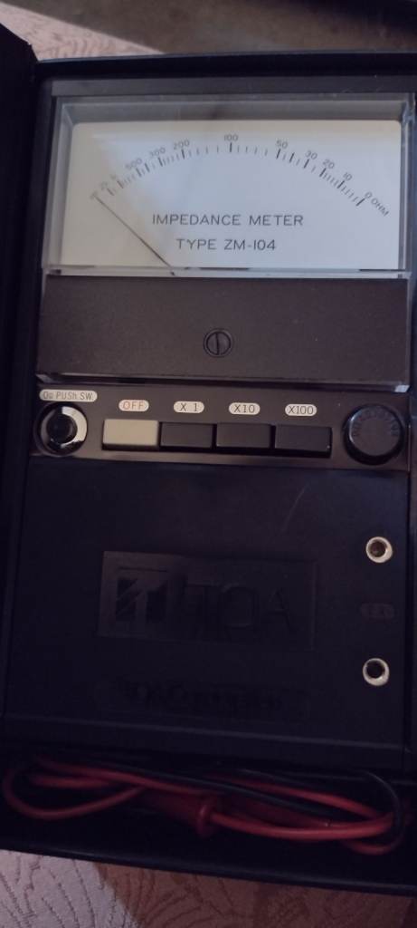 TOA ZM-104 Impedance Meter