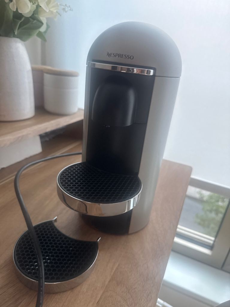Nespresso Coffee Machine - Grey, Good Condition