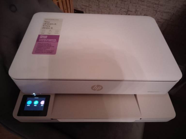 HP Envy 6132e Printer Scanner – White, As Good As New