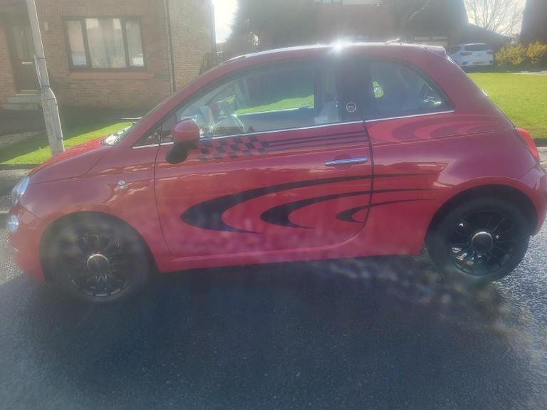 Fiat 500. Year 2018 full history new car forces sale