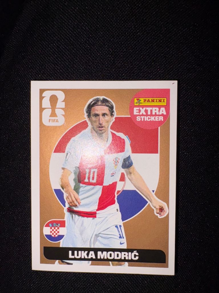 Luka Modric Bronze Extra sticker 