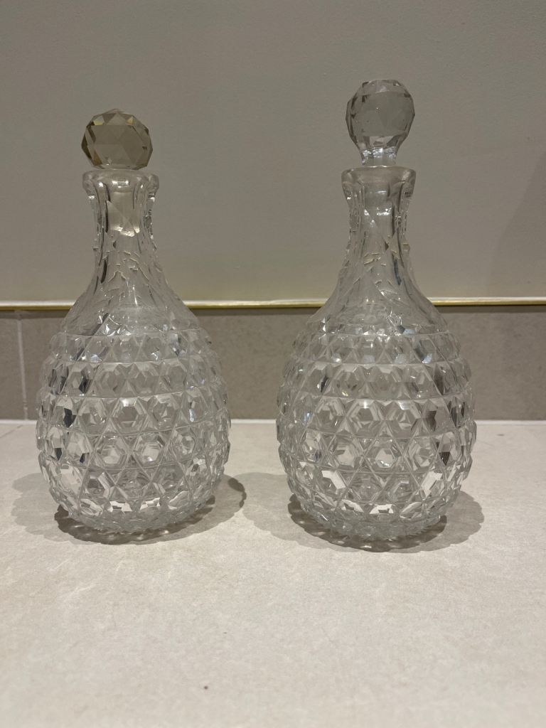image for Beautiful crystal decanters for sale