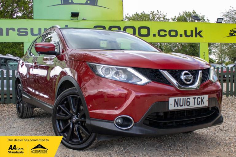 2016 Nissan Qashqai 1.6 Qashqai Tekna dCi 4x4 4WD 5dr SUV Diesel Manual