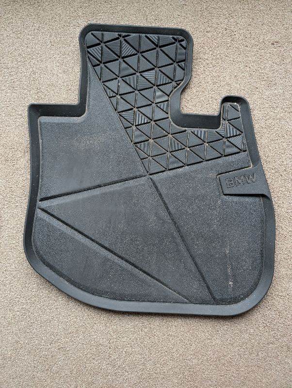 Genuine BMW Rubber Floor Mats – X1 / iX1 (U11) – Front, Rear & Boot
