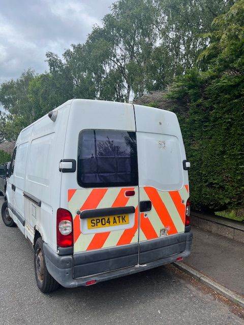 Converted camper van Vauxhall Movano, MOT May 2027
