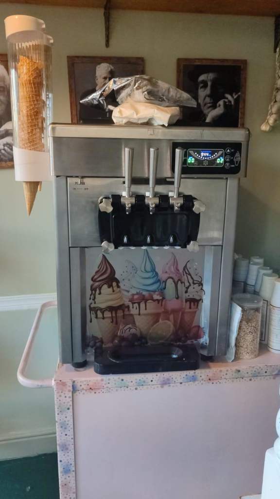 Commercial Triple Head Ice Cream Machine