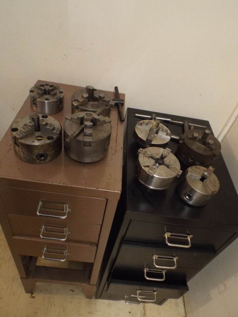Pair of Metal Filing Cabinets – Brown & Black, Fair Condition £40 each