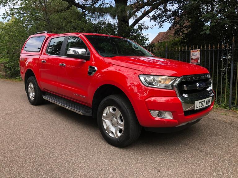 2018 Ford Ranger Pick Up Double Cab Limited 2.2 TDCi 150 4WD Auto PICK UP Diesel Automatic