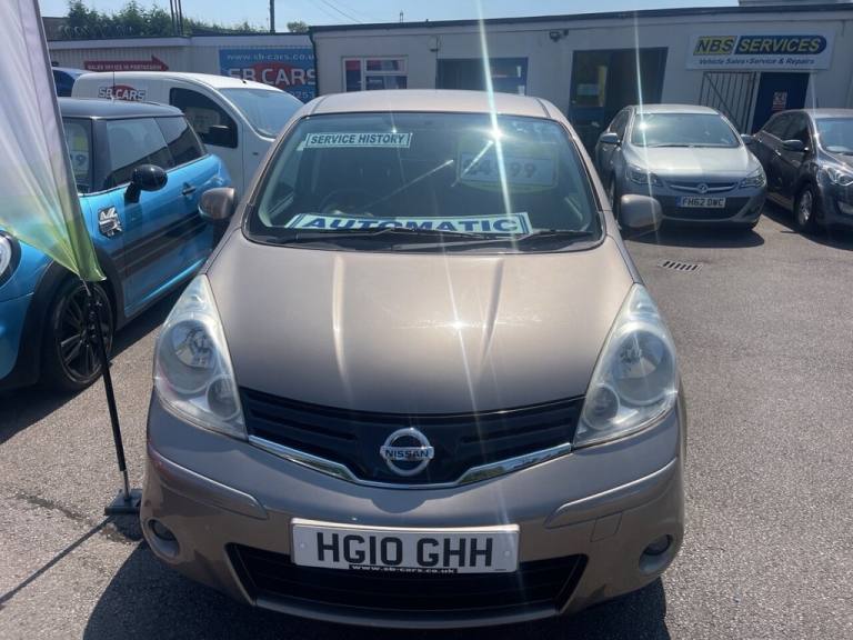 2010 10 NISSAN NOTE 1.6 16V N-TEC HATCHBACK 5DR PETROL AUTO EURO 4 (110 PS)
