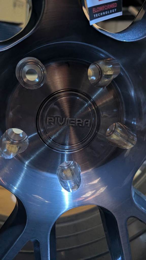 22" RIVIERA RF104 Alloys (GUNMETAL) Fits AUDI Q SERIES 