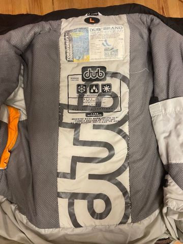 DUB BRAND Weathergear Ski/Snowboard Jacket – Size L, £60.00 for Sale