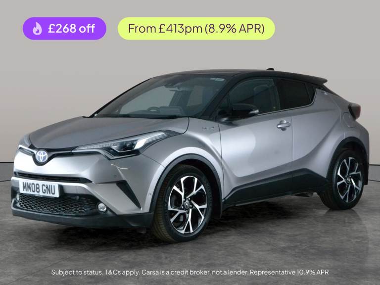 2018 Toyota C-HR 1.8 VVT-h Dynamic SUV 5dr Petrol Hybrid CVT Euro 6 (s/s) (122 ps) - LED - R Suv ...