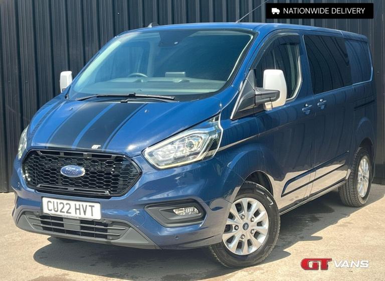 2022 Ford Transit Custom 2.0 300 EcoBlue Limited Crew Van Double Cab 5dr Diesel Manual L1 H1 Euro...
