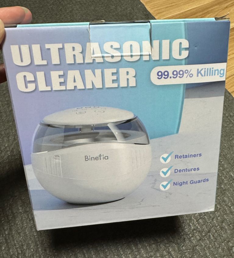 Ultrasonic U-V Cleaner with 4 Modes