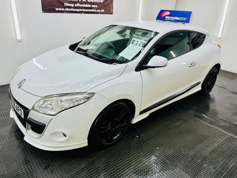 2009 59 RENAULT MEGANE 1.6 16V DYNAMIQUE 110 BHP PETROL 3 DOOR MANUAL SMART  
