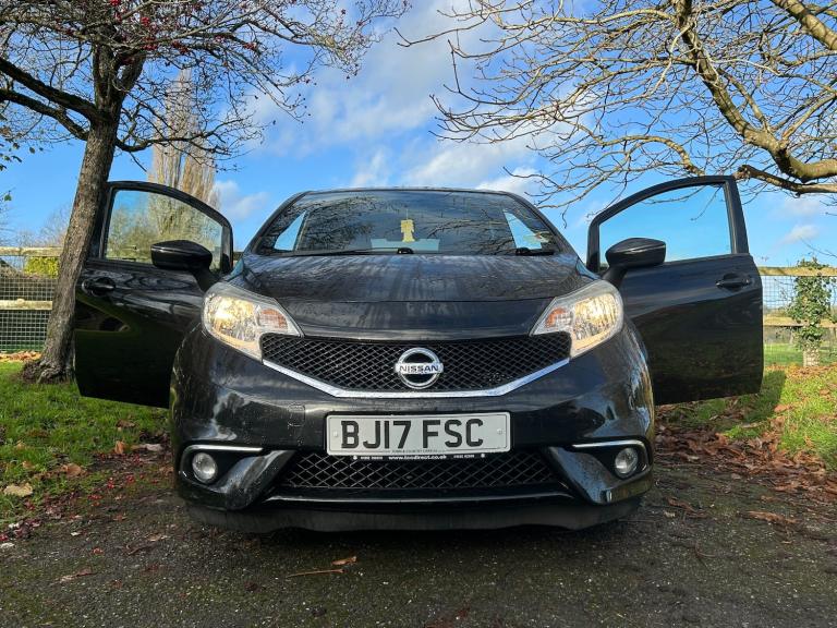 2017 Nissan Note 1.2 Black Edition Hatchback 5dr Petrol Manual Euro 6 (s/s) (80