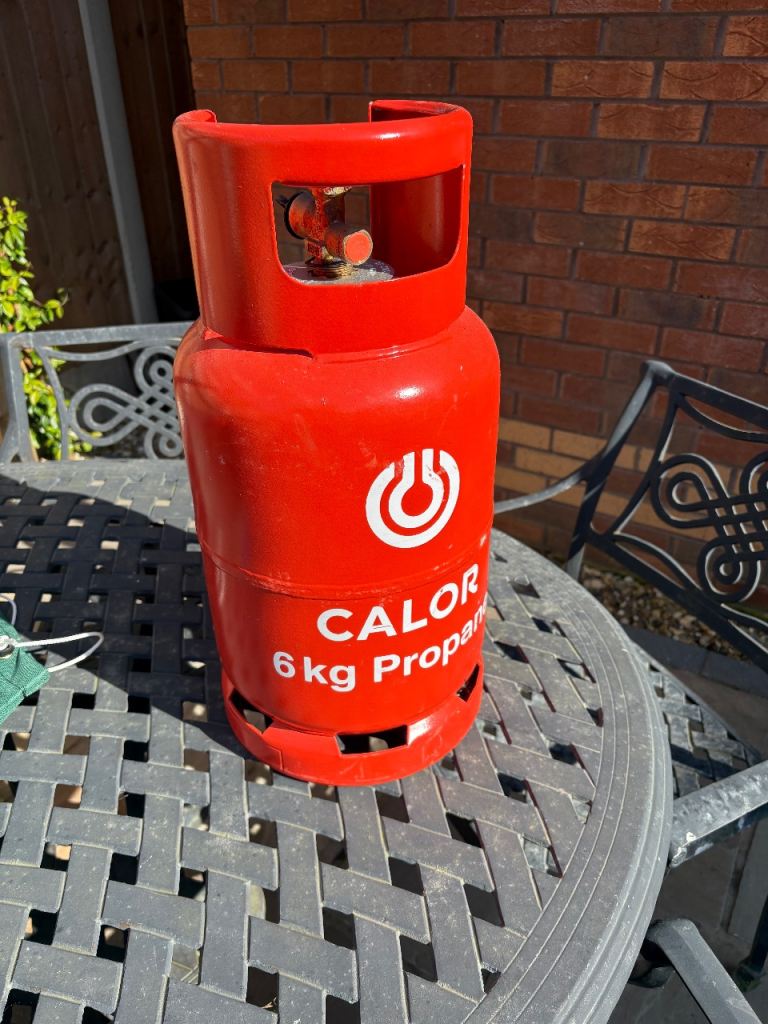 Calor 6kg propane cylinder (almost empty)
