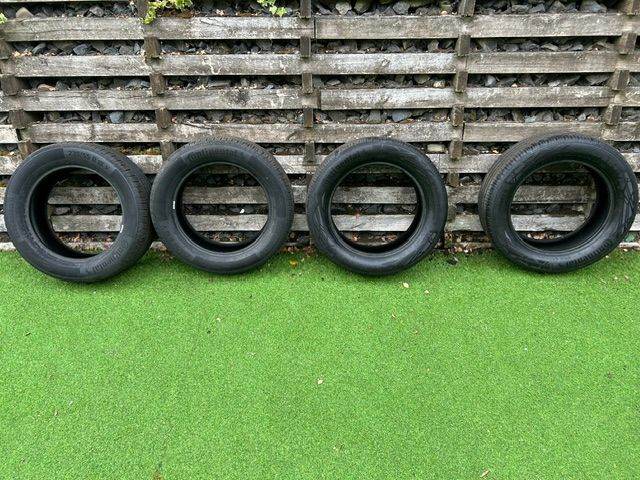 4 x Continental EcoContact 6 235/55 R18 100V tyres - excellent tread