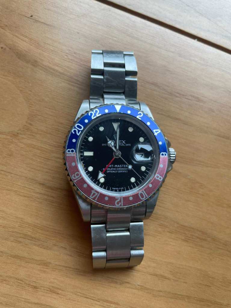 Rolex watch GMT Master I "Pepsi" - Model Ref. 16710