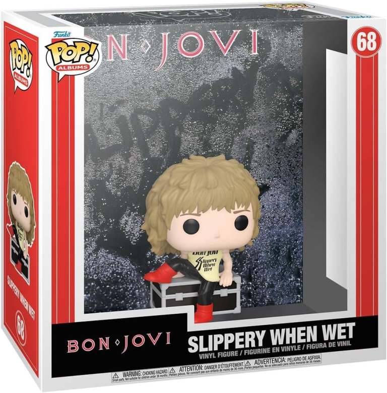 Funko Pop! Figure. Albums - Bon Jovi Slippery When Wet 