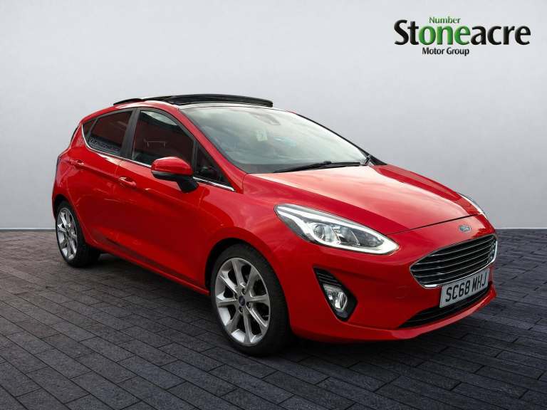 2018 Ford Fiesta 1.0 EcoBoost Titanium X 5dr HATCHBACK PETROL Manual