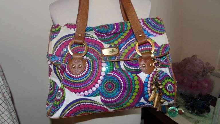 Matthew Williamson 'Butterfly' Multicoloured Shoulder Bag 