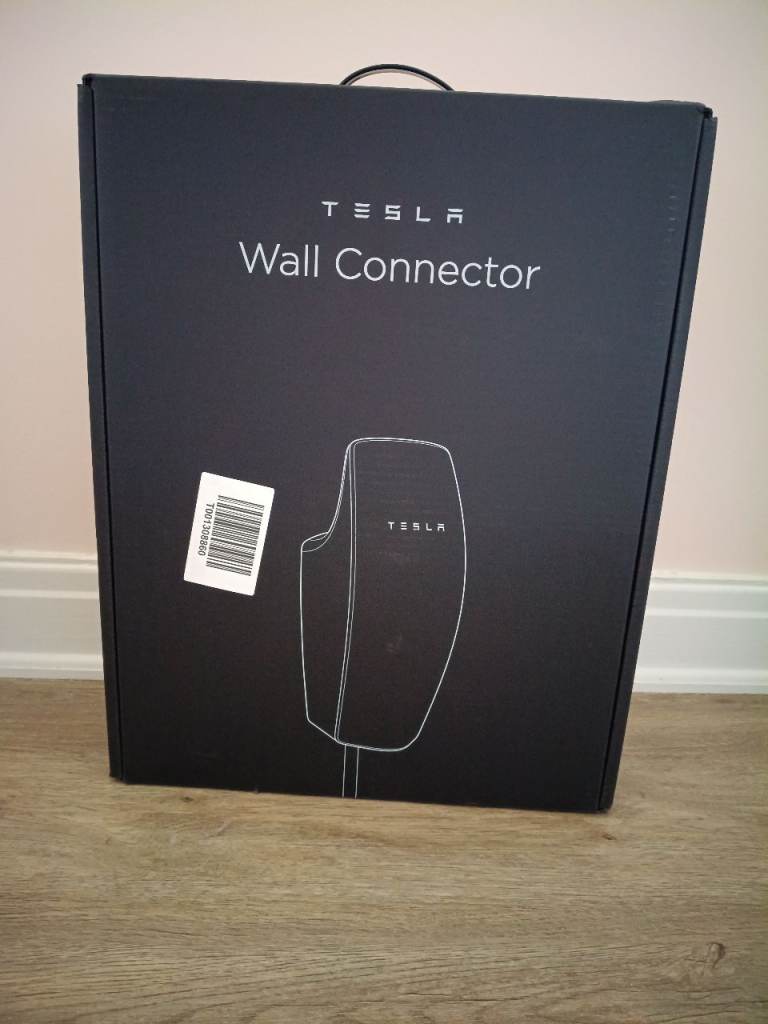 Tesla branded wall connector charger - brand new unopened box